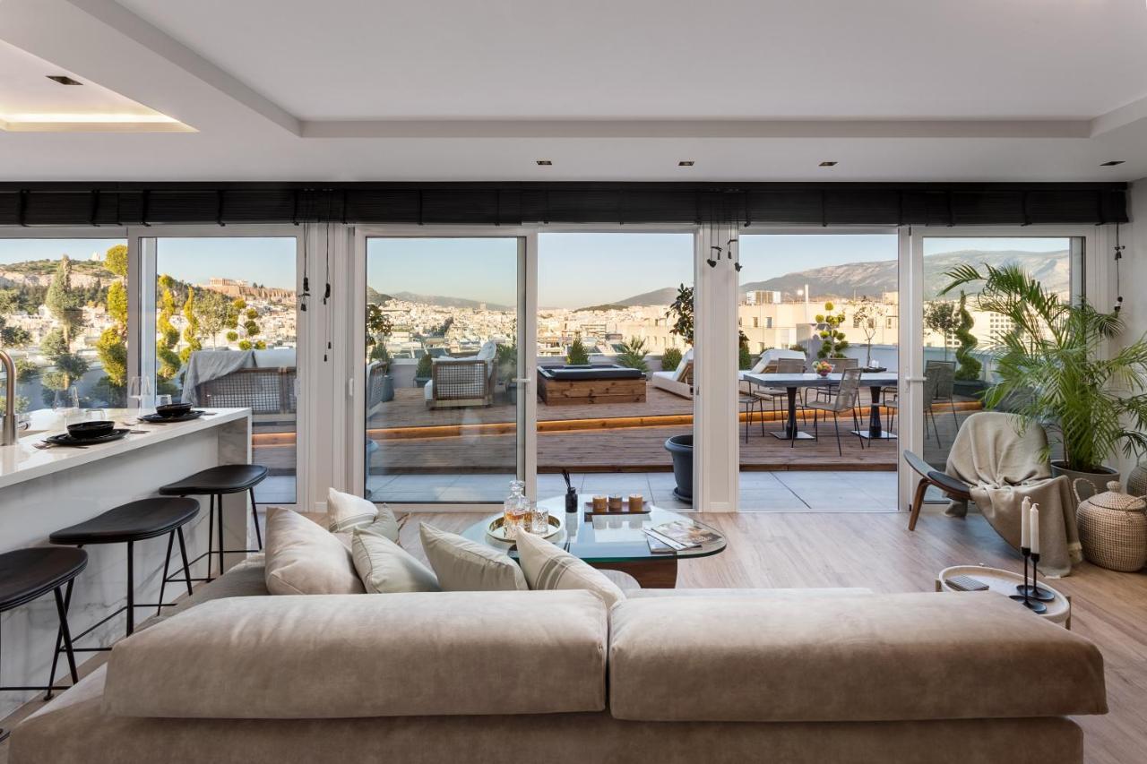Supreme Luxury Suites By Athens Stay מראה חיצוני תמונה